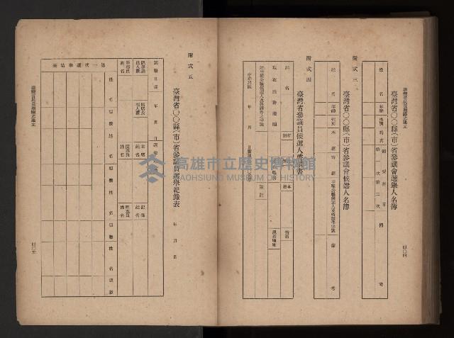 《臺灣省民意機關之建立》藏品圖，第247張