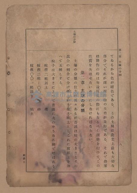 《補習學校農業教科書土壤肥料篇》藏品圖，第15張