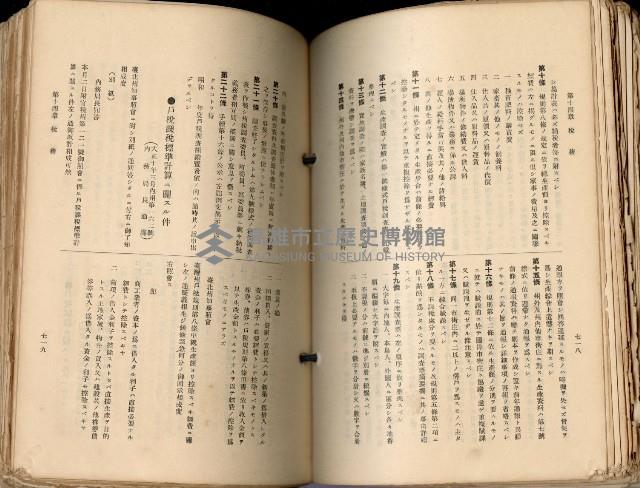 《高雄州市街庄例規輯覽》藏品圖，第405張