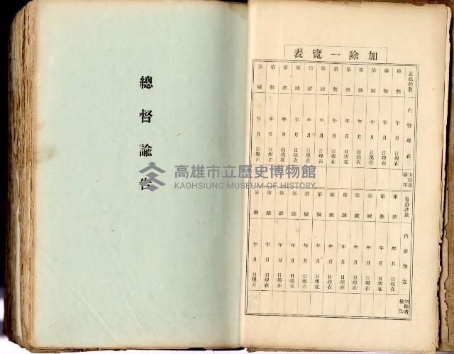 《高雄州市街庄例規輯覽》藏品圖，第5張