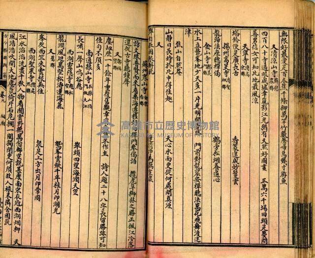 《古今楹聯類纂 第九卷》藏品圖，第37張