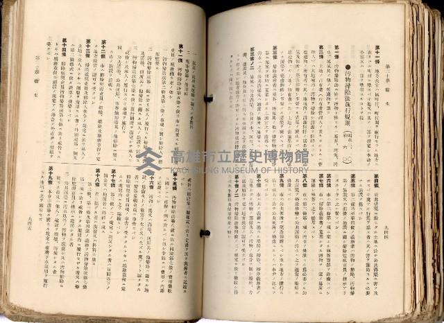 《高雄州市街庄例規輯覽》藏品圖，第524張