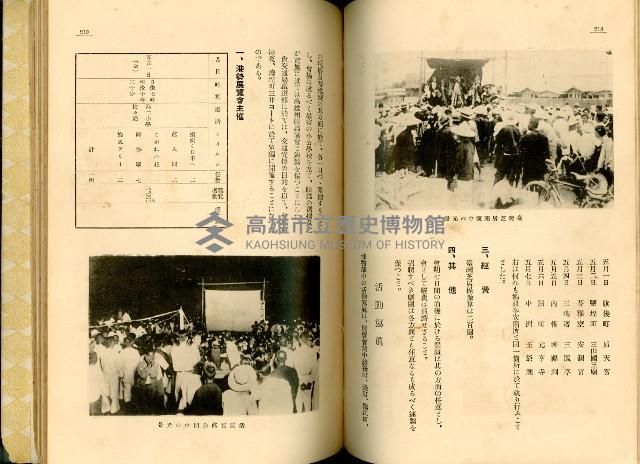 《高雄港勢展覽會誌》藏品圖，第124張