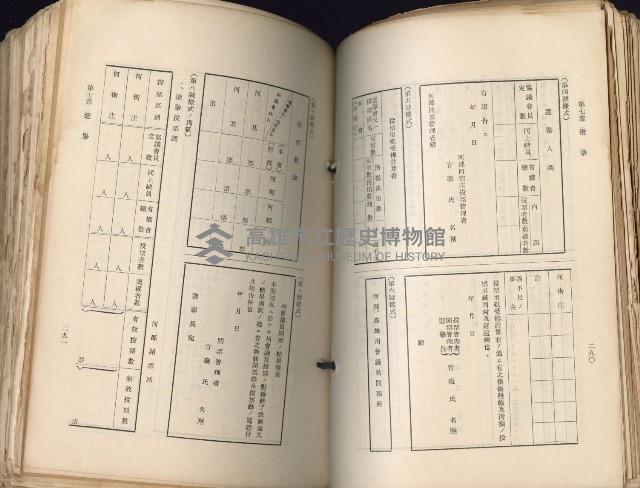 《高雄州市街庄例規輯覽》藏品圖，第184張