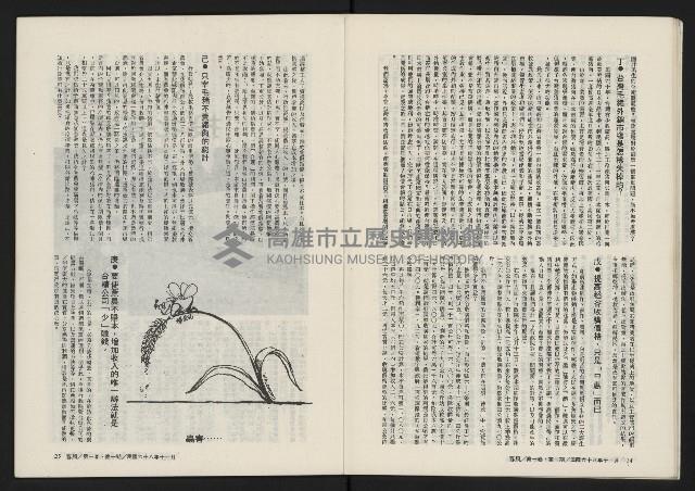 《春風雜誌NO.1》藏品圖，第14張