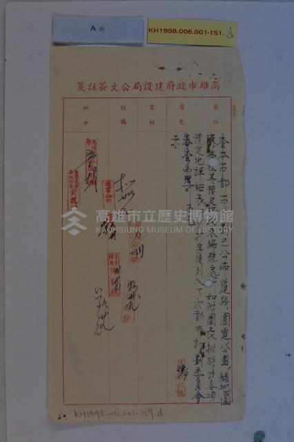 補訂都市計畫預定地號碼詳表藏品圖，第6張