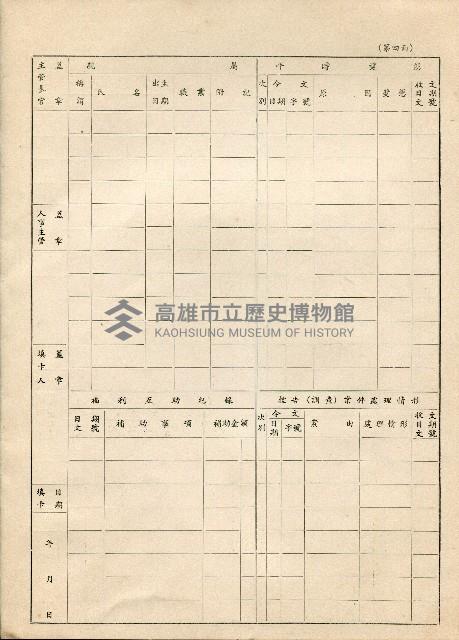 公務員任用文件藏品圖，第11張