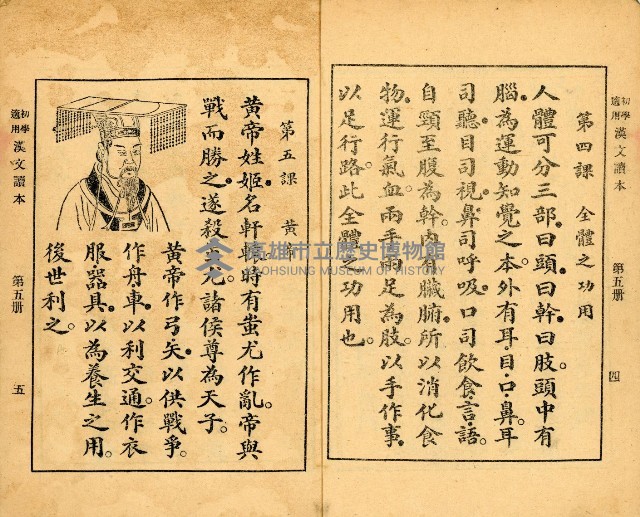 《初學必需 漢文讀本 第五冊》藏品圖，第6張
