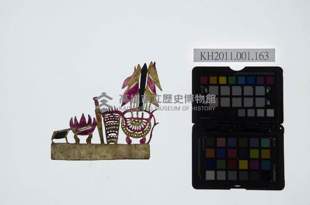 皮影戲道具偶-一桌二椅藏品圖，第5張