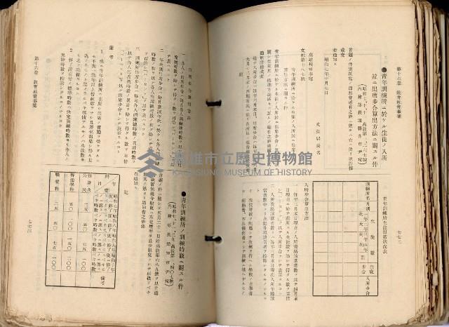 《高雄州市街庄例規輯覽》藏品圖，第434張