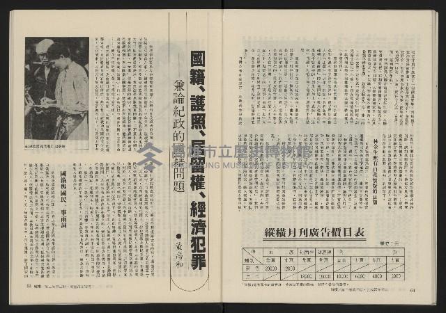 《縱橫月刊NO.8》藏品圖，第34張