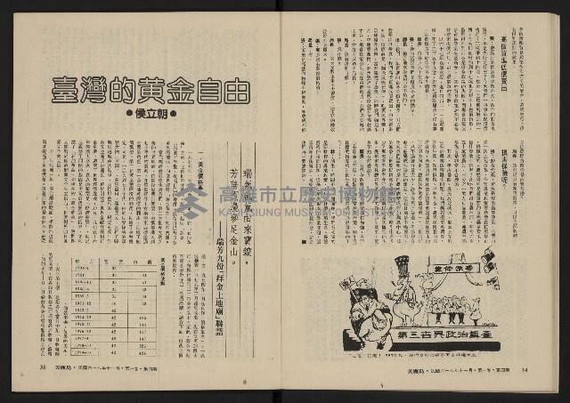 《美麗島NO.4》藏品圖，第19張