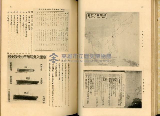 《高雄港勢展覽會誌》藏品圖，第39張