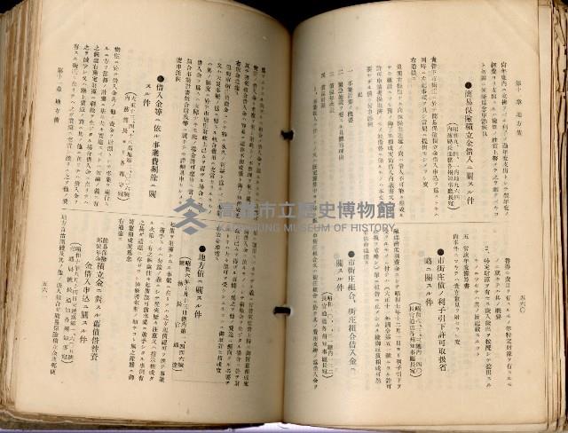 《高雄州市街庄例規輯覽》藏品圖，第323張