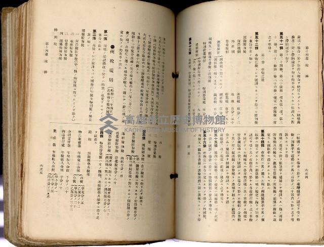 《高雄州市街庄例規輯覽》藏品圖，第373張