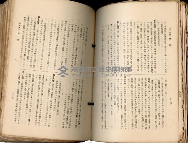 《高雄州市街庄例規輯覽》藏品圖，第353張