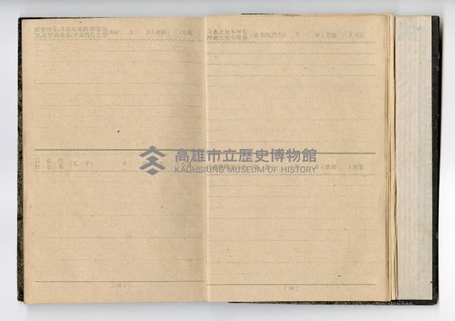 1947年高雄市政府服務日記藏品圖，第14張
