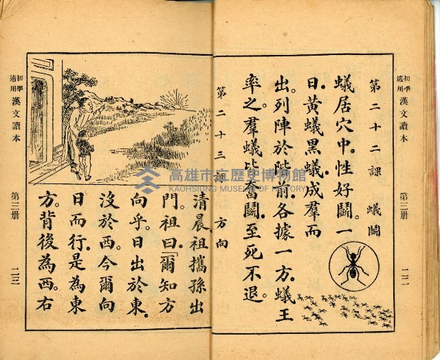 《初學必需 漢文讀本 第三冊》藏品圖，第15張
