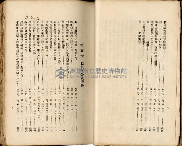 《高雄州市街庄例規輯覽》藏品圖，第13張