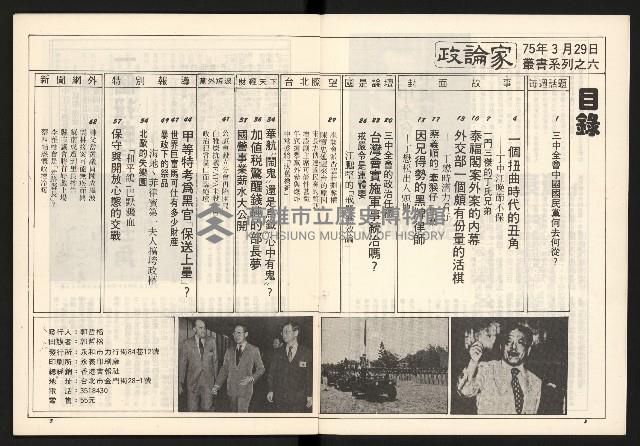 《政論家NO.6》藏品圖，第3張