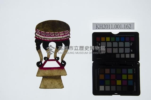 皮影戲道具偶-一桌二椅藏品圖，第4張