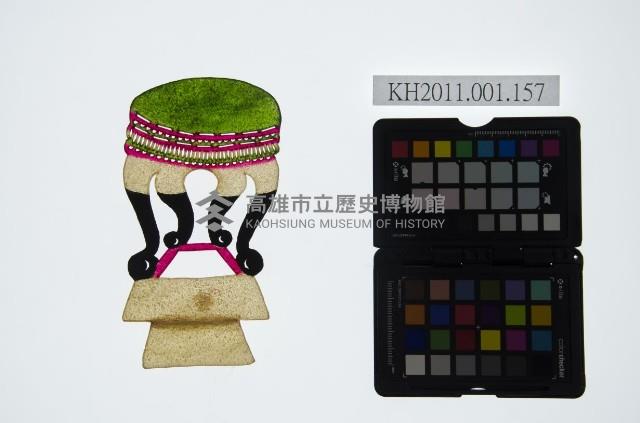 皮影戲道具偶-一桌二椅藏品圖，第4張
