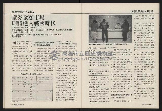 《國會雙週刊NO.59》藏品圖，第33張