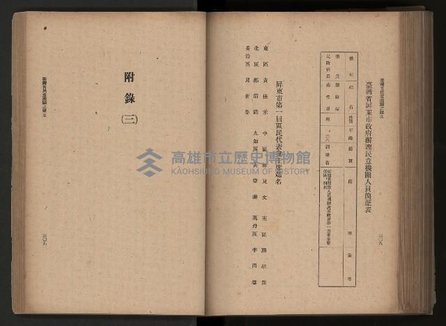 《臺灣省民意機關之建立》藏品圖，第199張