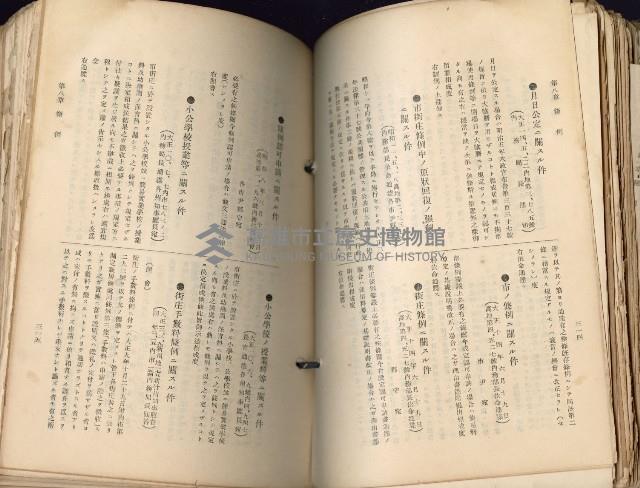 《高雄州市街庄例規輯覽》藏品圖，第197張