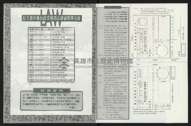 《台南民進報導第8期》藏品圖，第17張