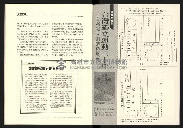 《台灣評論NO.14》藏品圖，第17張