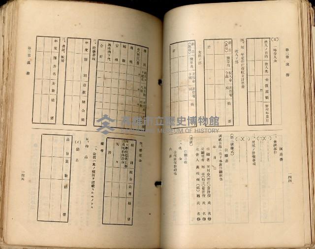 《高雄州市街庄例規輯覽》藏品圖，第107張