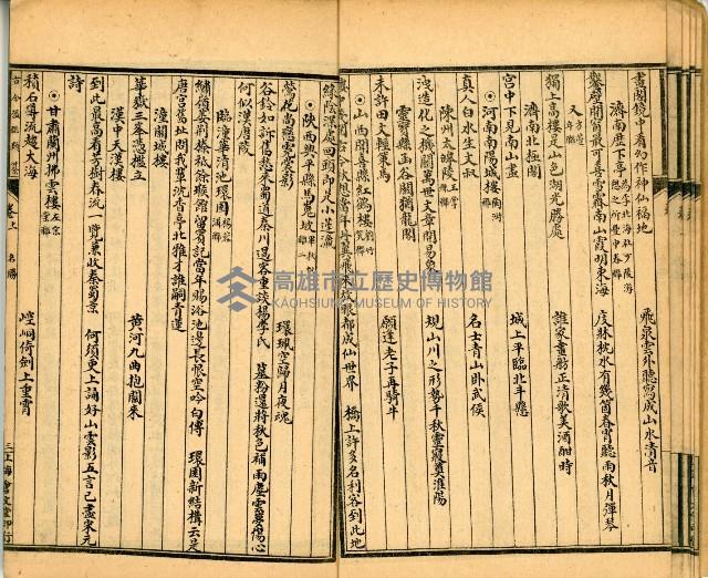 《古今楹聯類纂 第拾壹弍卷》藏品圖，第9張