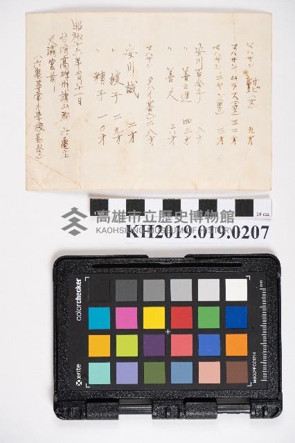 安川一家於臺灣高雄州旗山郡六龜庄天滿宮前合影藏品圖，第2張