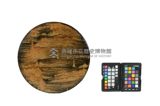 圓形漆器盒藏品圖，第1張