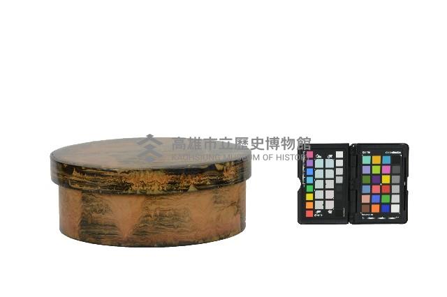 圓形漆器盒藏品圖，第3張