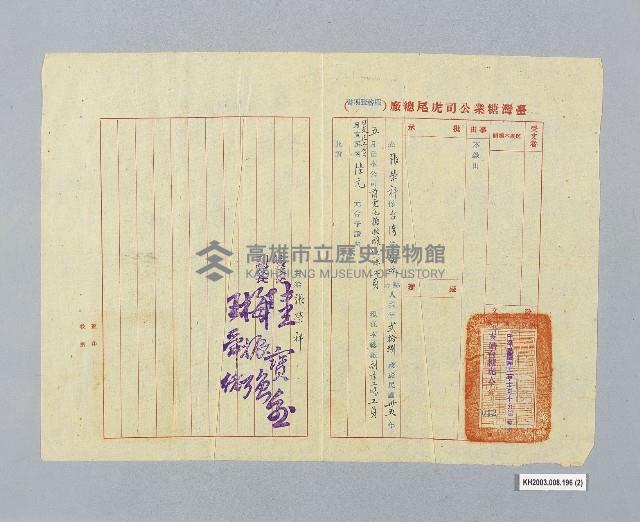 登錄號:KH2003.008.0196藏品圖，第2張