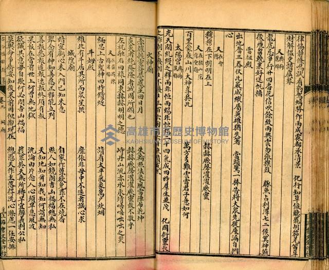 《古今楹聯類纂 第九卷》藏品圖，第31張