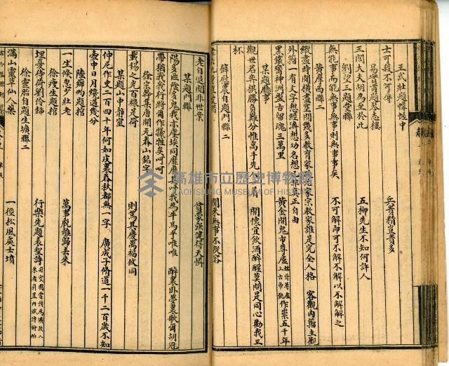 《古今楹聯類纂 第拾壹弍卷》藏品圖，第31張