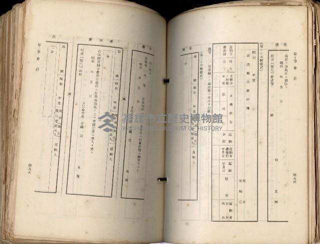 《高雄州市街庄例規輯覽》藏品圖，第289張
