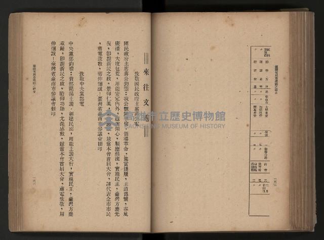 《臺灣省民意機關之建立》藏品圖，第171張