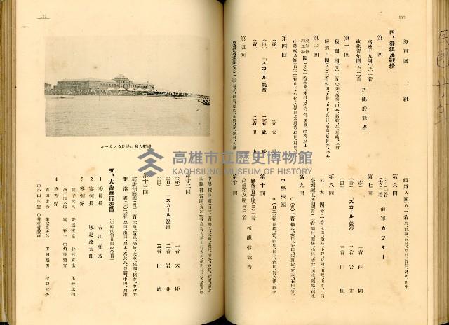 《高雄港勢展覽會誌》藏品圖，第109張