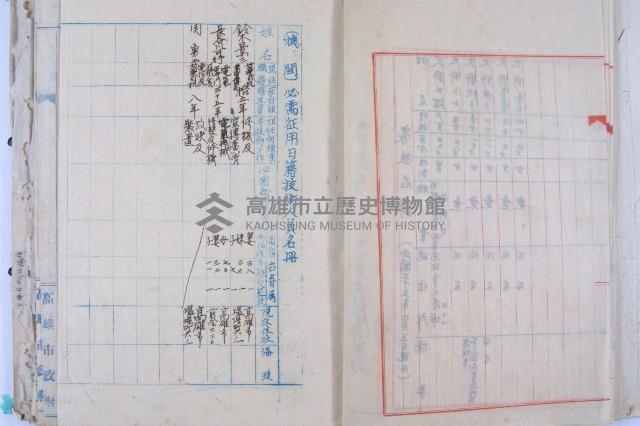 續征日籍技術人員暨日籍技術人員名冊繼藏品圖，第10張