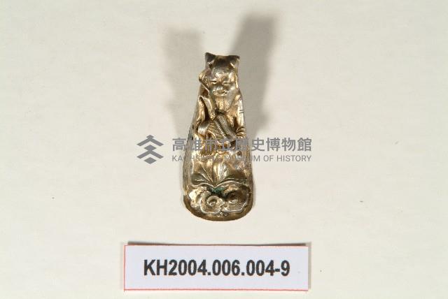 銀鎏金八仙慶壽帽花組藏品圖，第10張