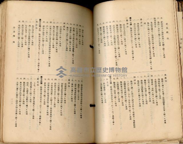 《高雄州市街庄例規輯覽》藏品圖，第88張