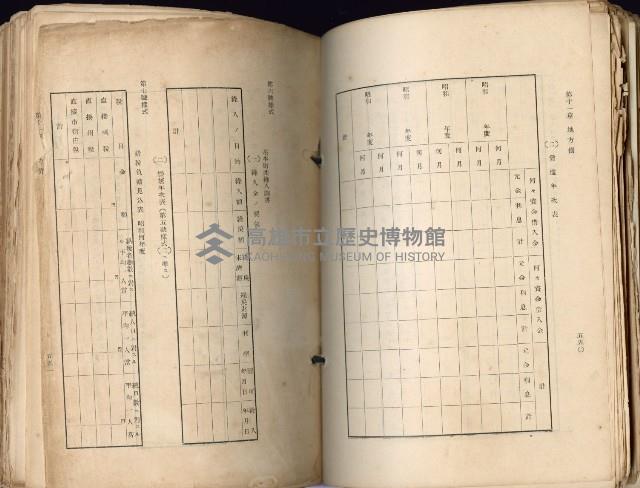 《高雄州市街庄例規輯覽》藏品圖，第318張