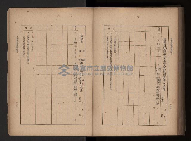 《臺灣省民意機關之建立》藏品圖，第240張