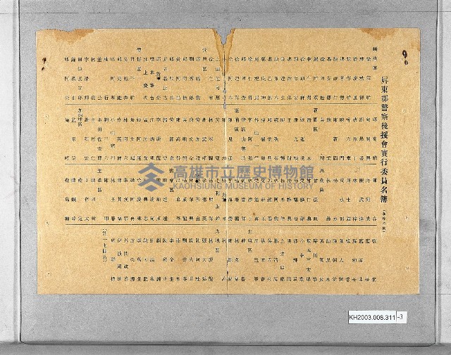 登錄號:KH2003.008.0311藏品圖，第3張