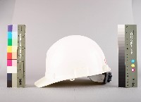 白色中殼工作帽藏品圖，第4張