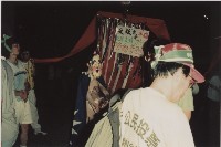 1991年9月7~8日蔡同榮發起之公投入聯台北大遊行活動負片及其相片藏品圖，第1張